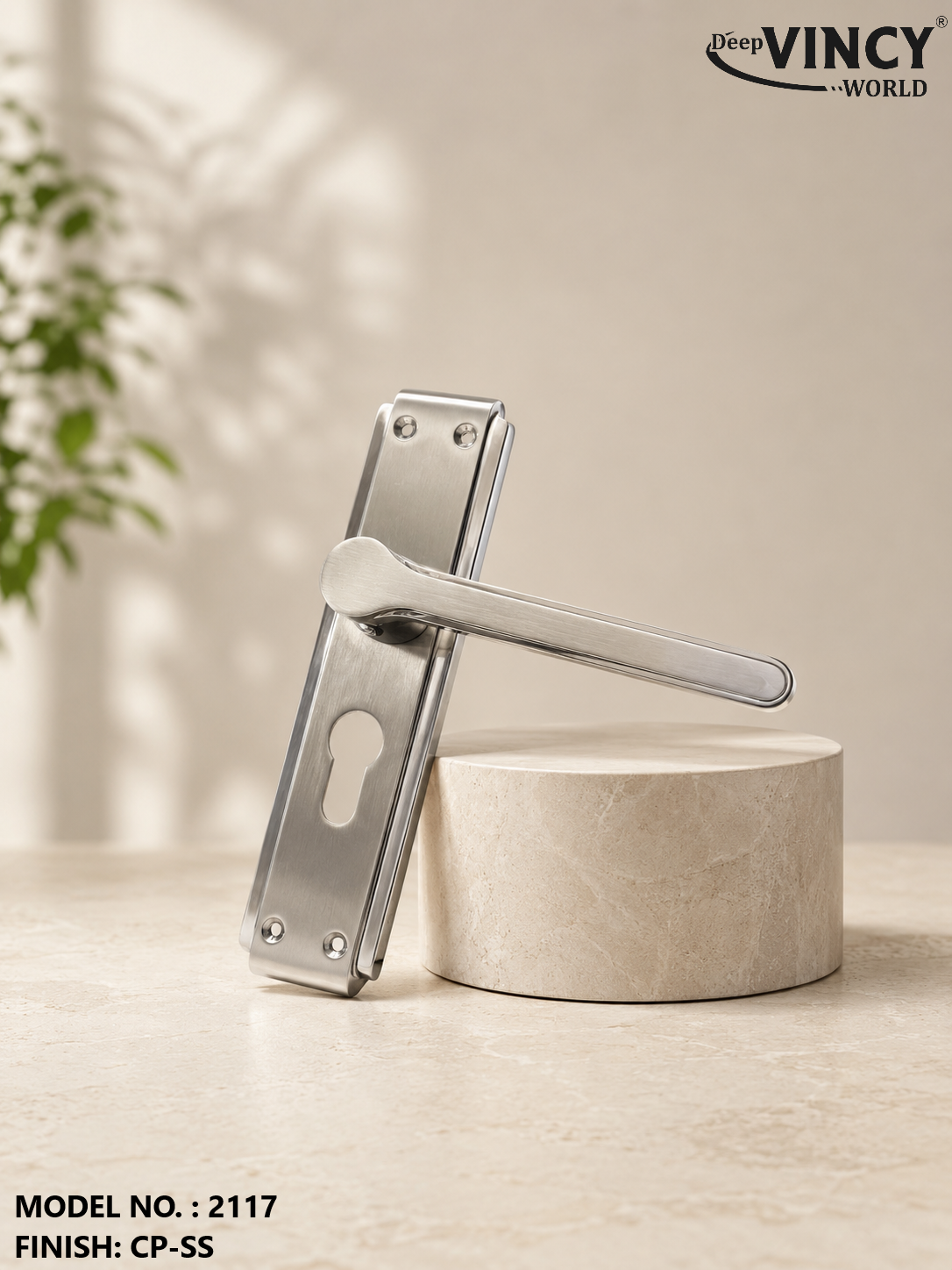 VINCY 2117 CP-SS HANDLE LOCK