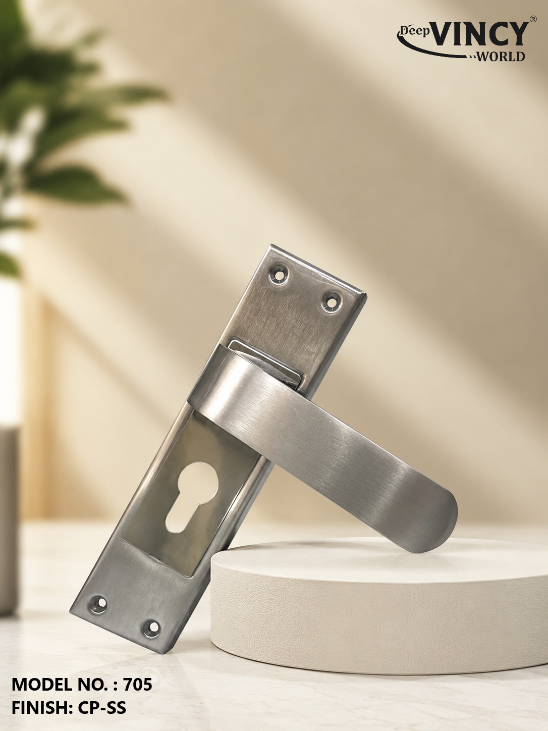 VINCY 705 CP-SS HANDLE LOCK