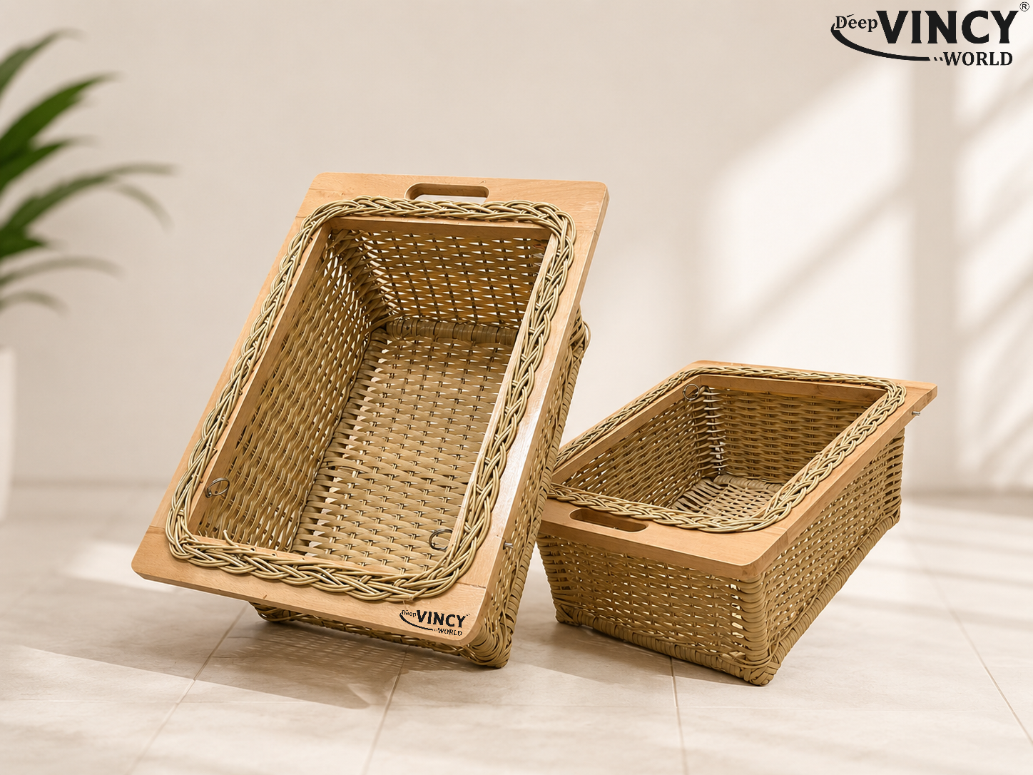 VINCY WICKER BASKET