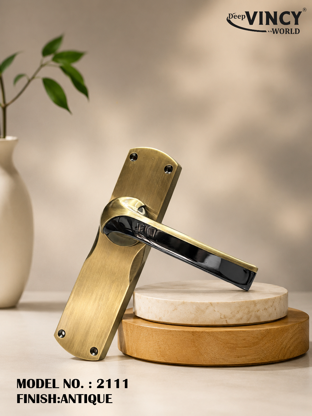 VINCY 2111 ANTIQUE  HANDLE LOCK